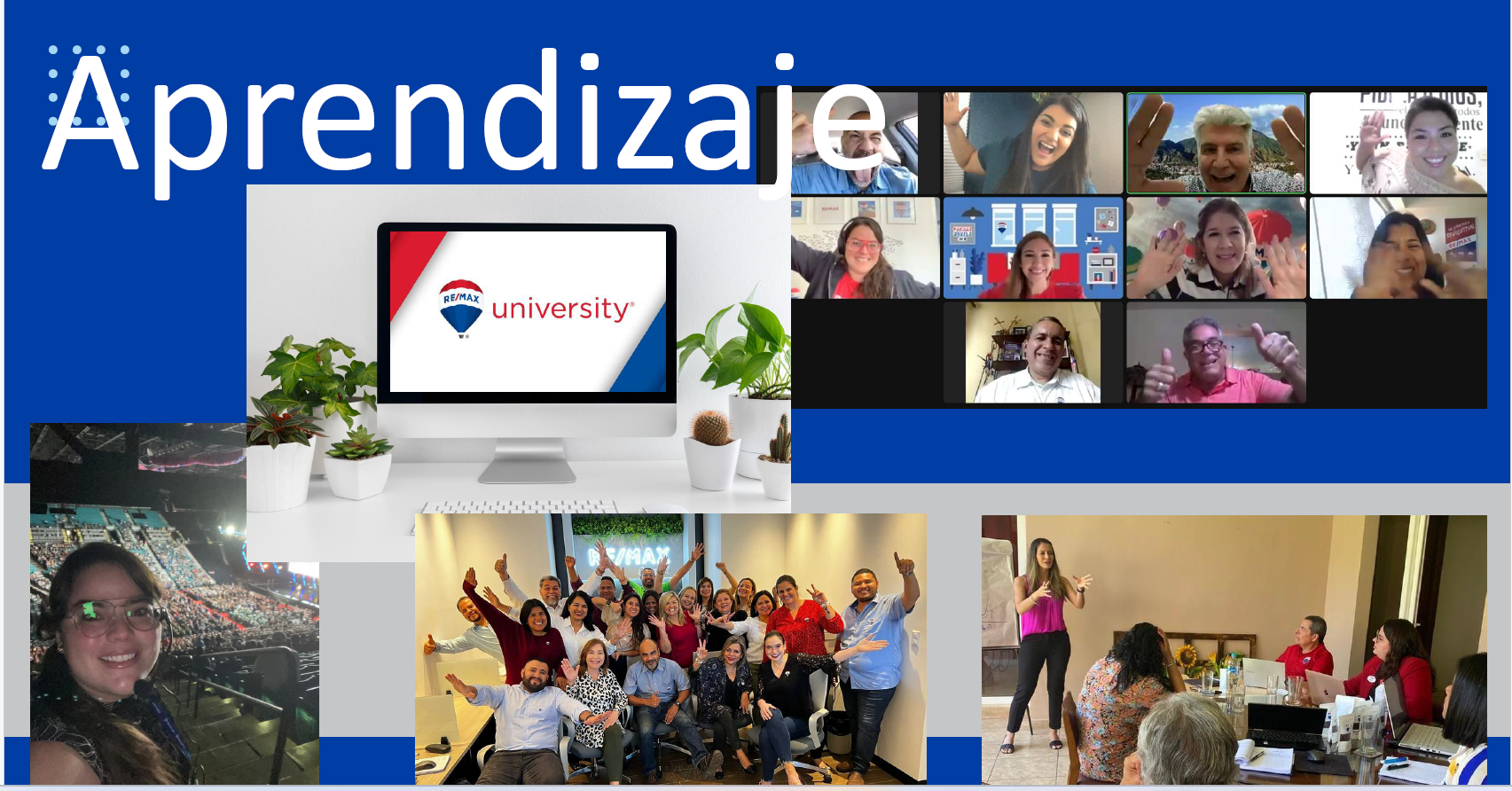 Aprendizaje continuo — RE/MAX University y capacitaciones